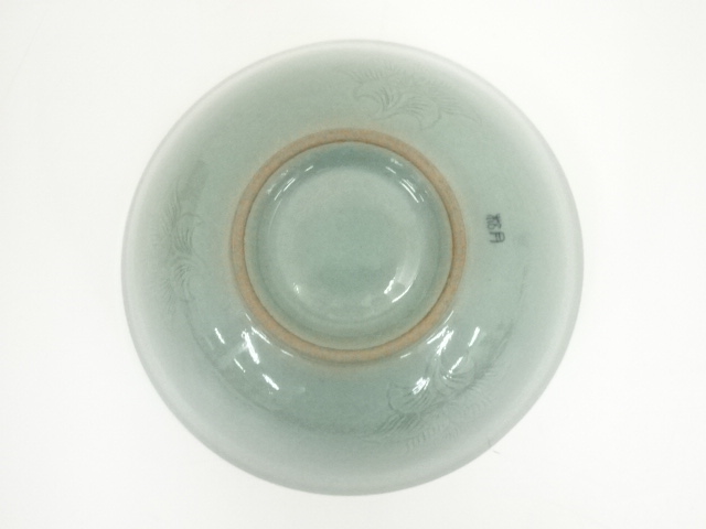 茶道具 松月作 青磁塔 青磁多宝塔 在銘 建物 三重の塔 飾り物★時代物★ 茶道具 松月作 青磁塔 青磁多宝塔 在銘 建物 三重の塔 飾り物